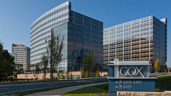 The Cox Enterprises campus in Sandy Springs. (Courtesy of Cox Enterprises)