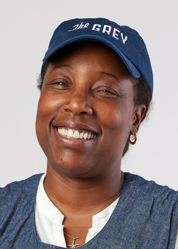 The chef Mashama Bailey at The Grey in Savannah, Ga., Feb. 12, 2024. “You can’t leave the industry and expect the industry to change,” said Bailey. “You have to be here. And I think that now finally people are coming back to it because they love it.” (Adam Kuehl/The New York Times)