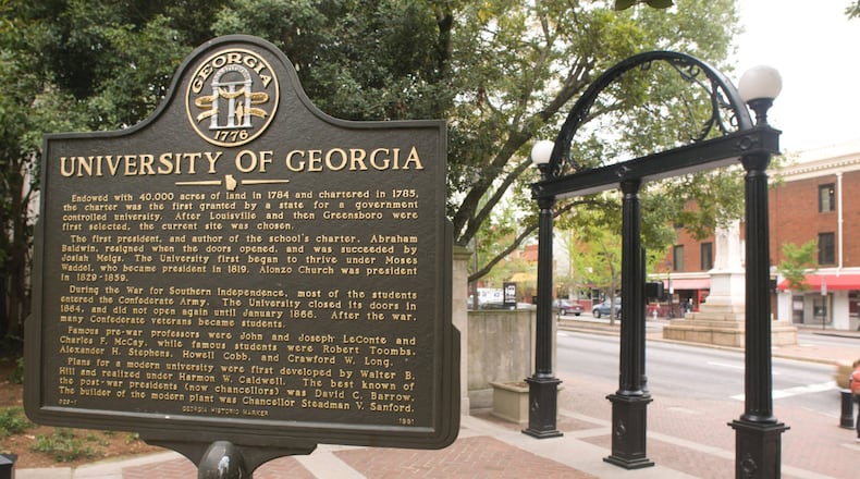 About 7,500 students habve been given early acceptance at the University of Georgia.
