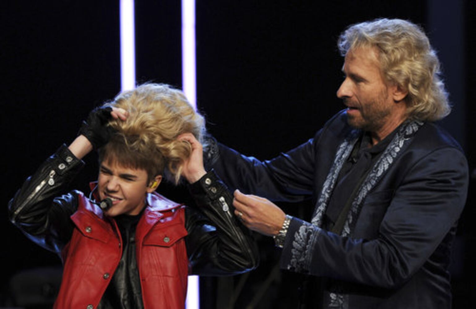 Justin Bieber appears on German TV show