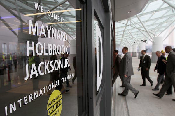 The Maynard H. Jackson Jr. International Terminal opens May 16, 2012. (Vino Wong/AJC)