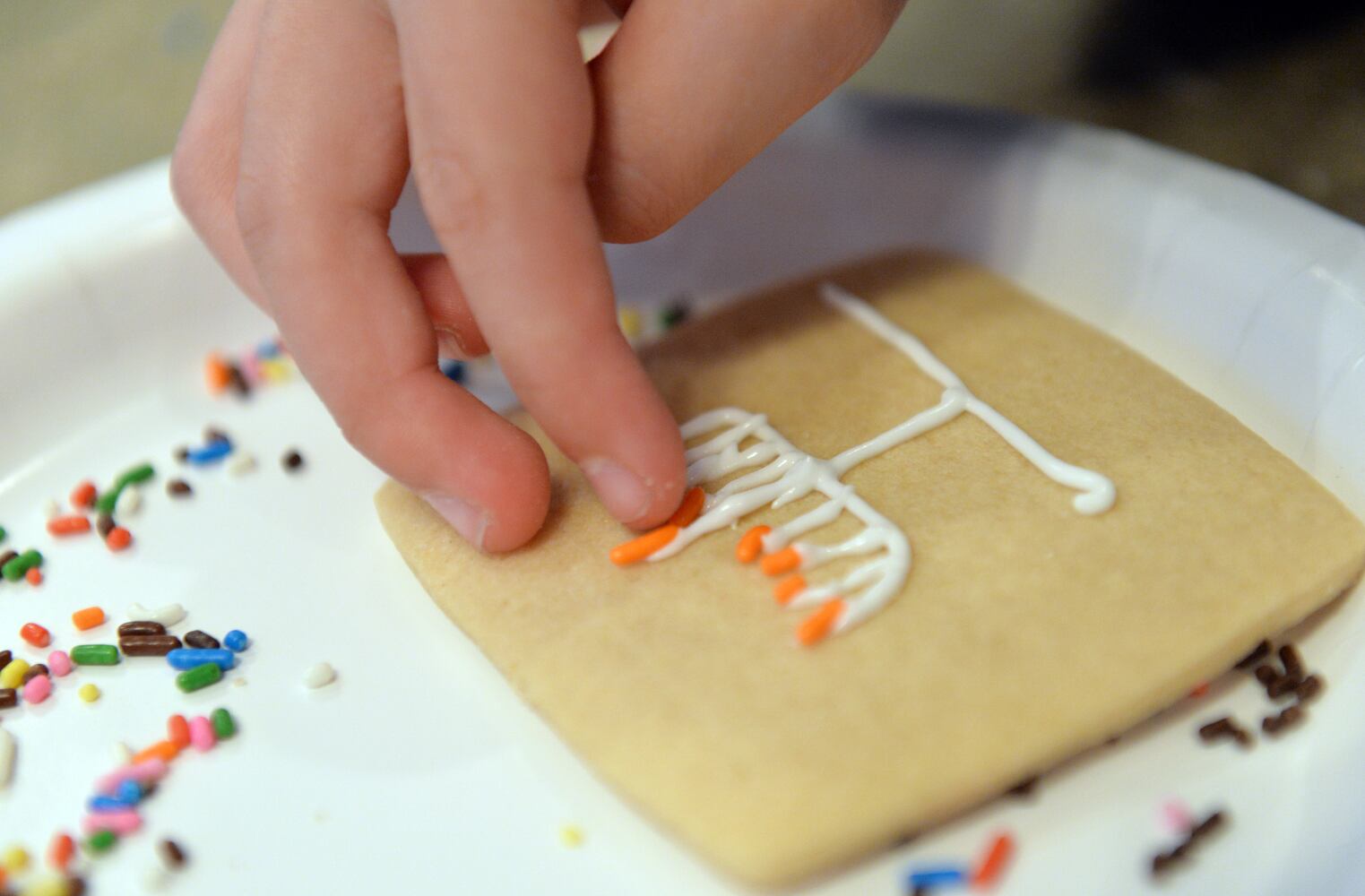 Hanukkah cookies