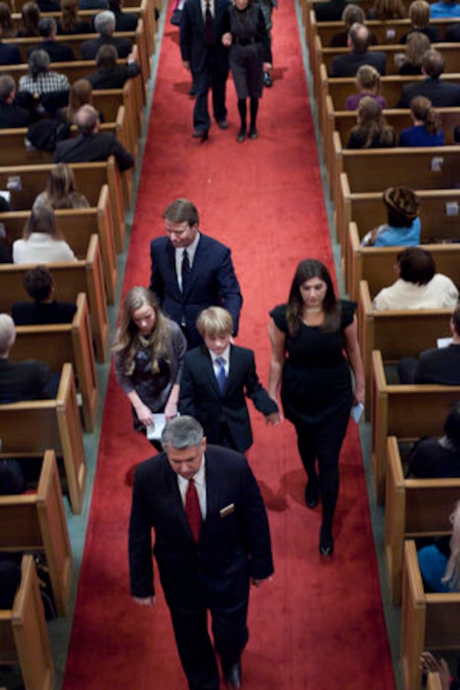 Elizabeth Edwards' funeral