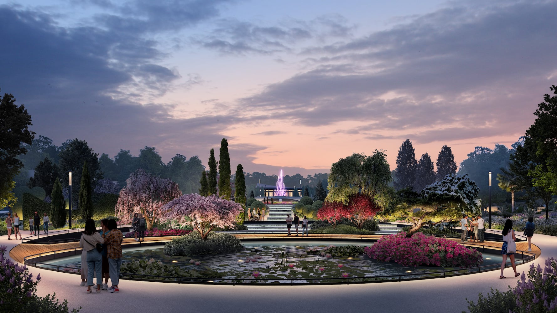 Atlanta Botanical Garden rendering