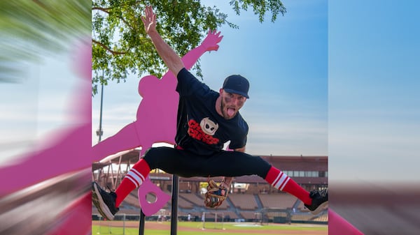 See Chaos Crew player Richie Kiernicki in action this weekend at Gwinnett Field as his team faces the Lucky Llamas. (Courtesy of Boom Ball)