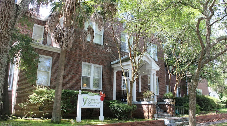 The Florence Crittenton Programs of South Carolina operates a maternity home for pregnant teenagers in Charleston, South Carolina. It was built 90 years ago to assist young mothers and women in need and now plans to expand residential services to other parts of the state. (Lauren Sausser/KHN)