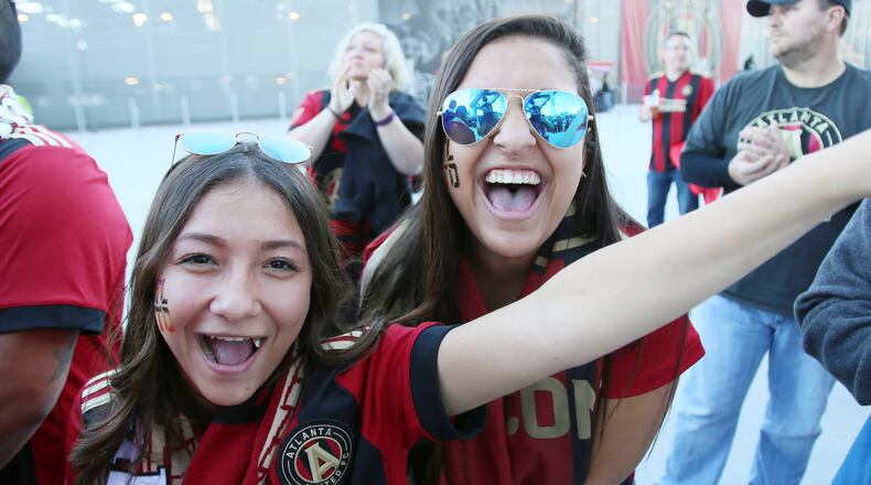 Atlanta United fans are ready for the match.