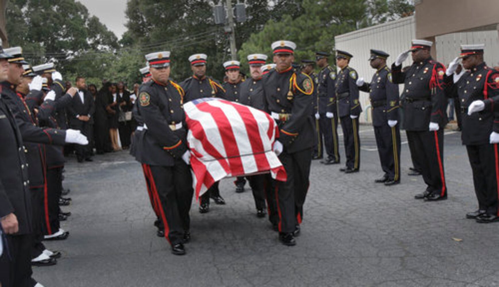 Funeral for East Point firefighter