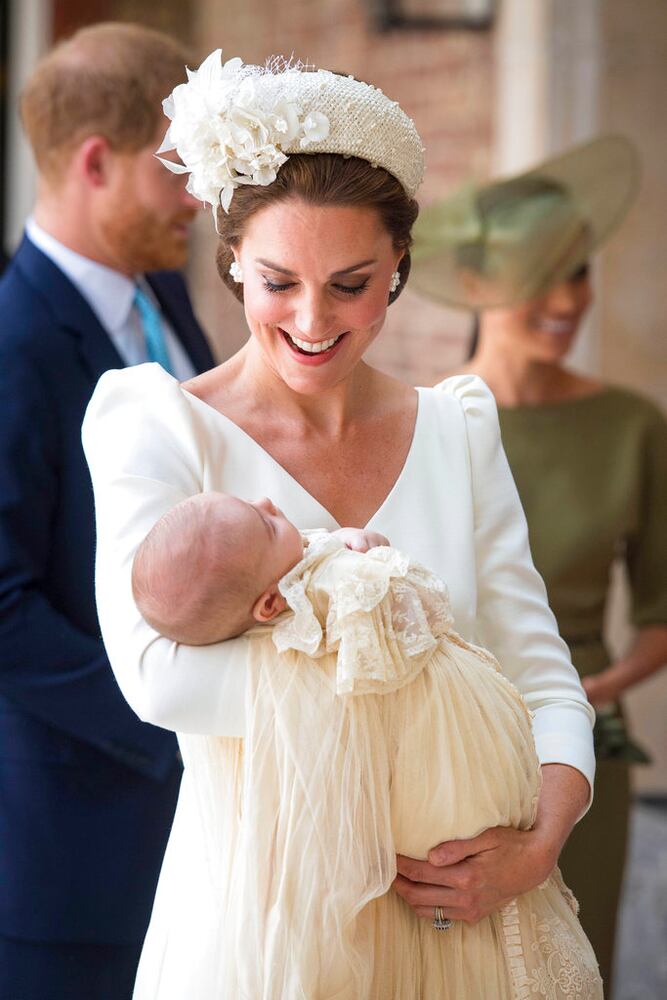 Photos: Prince Louis christened