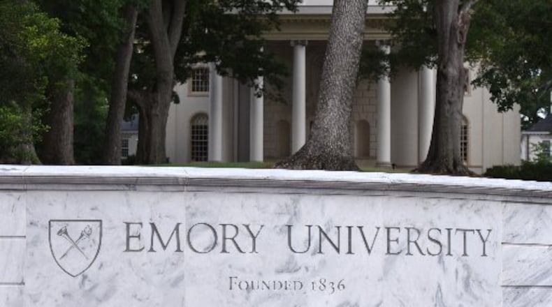 Emory University seeks to become a part of the city of Atlanta. HYOSUB SHIN / AJC