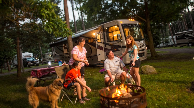 Many of the Southern-based RV campground sites dominated by snowbirds during the winter months are less busy and easier to book during the summer.