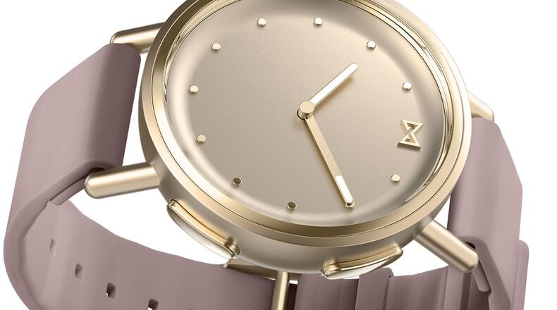 The Misfit Path is a hybrid smartwatch that’s really fashionable, with the look of a traditional watch. (Handout/TNS)