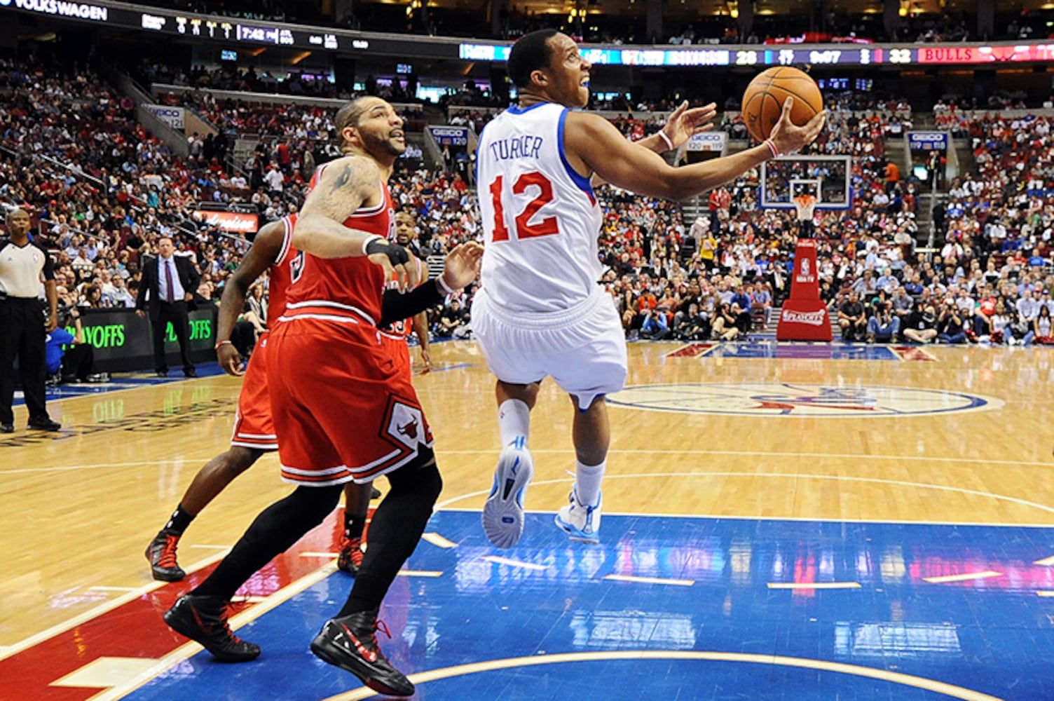 76ers-Bulls, 2012