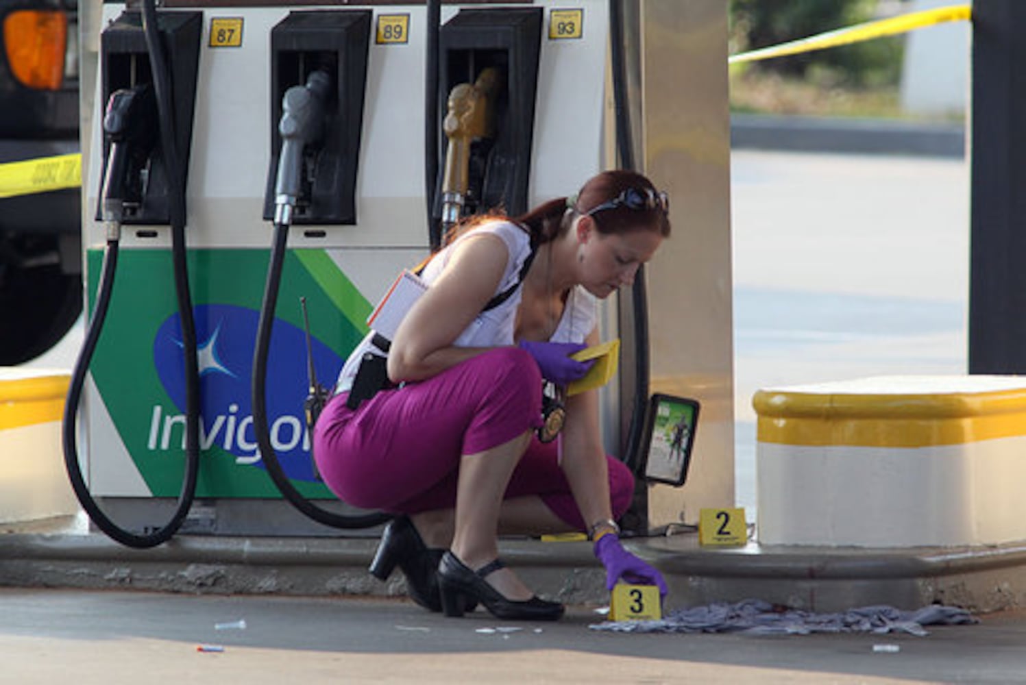 Fatal shooting at BP station
