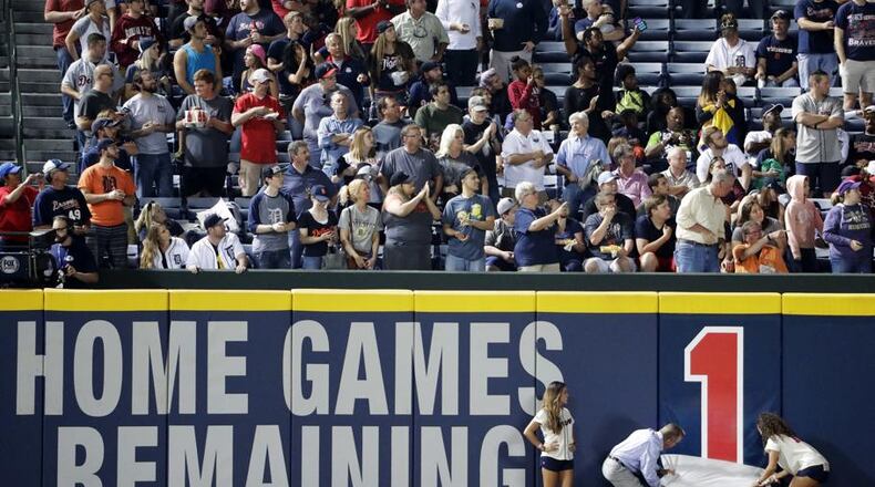 The Braves played their last games this weekend at Turner Field. AJC file photo
