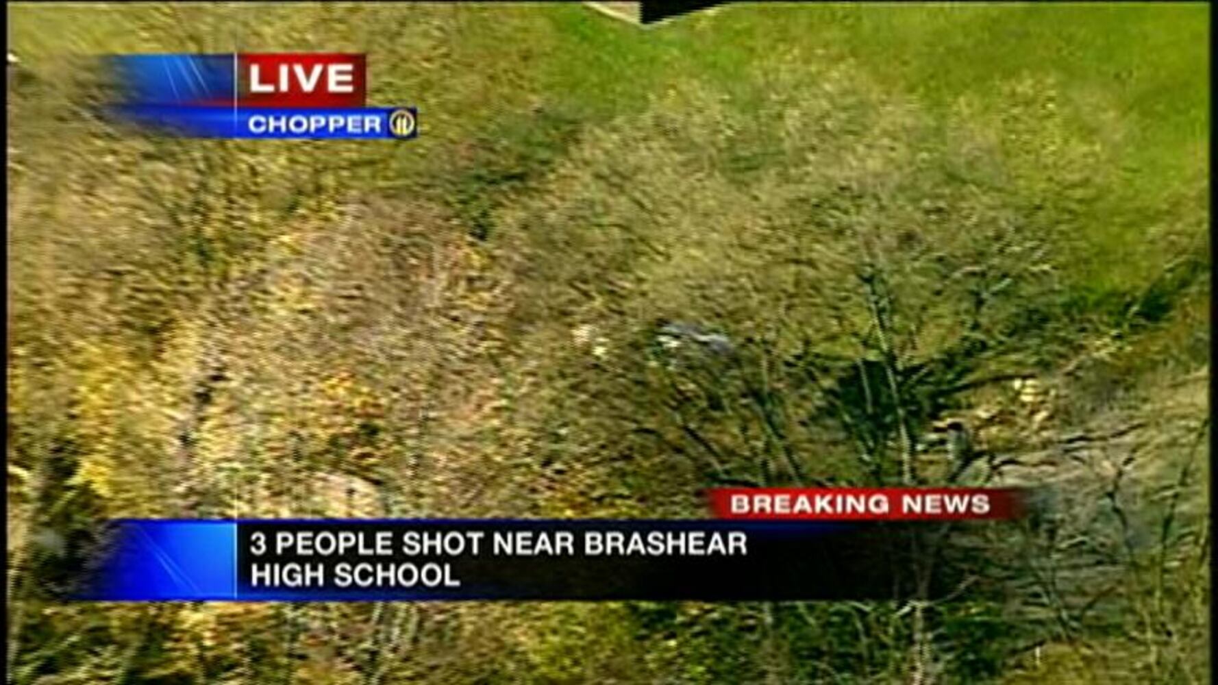 Shooting near Brashear High School