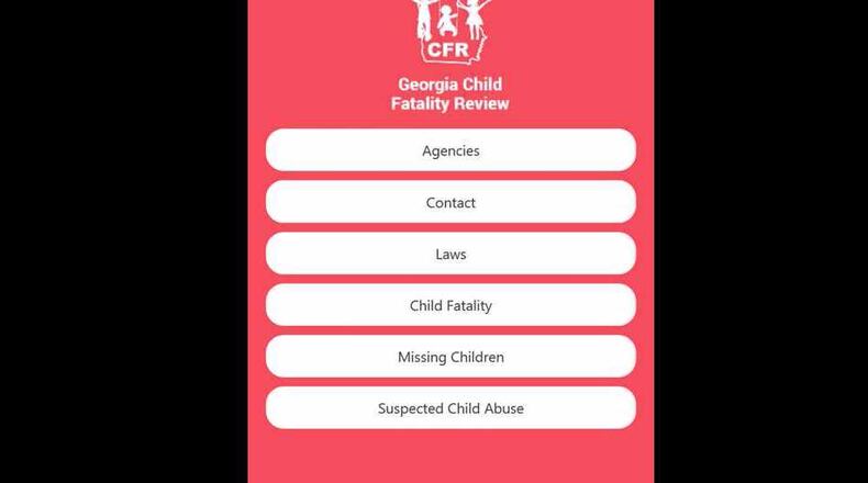 The “GaCFR” app, a collaboration from state agencies, is intended to help curb child abuse and fatalities in Georgia.
