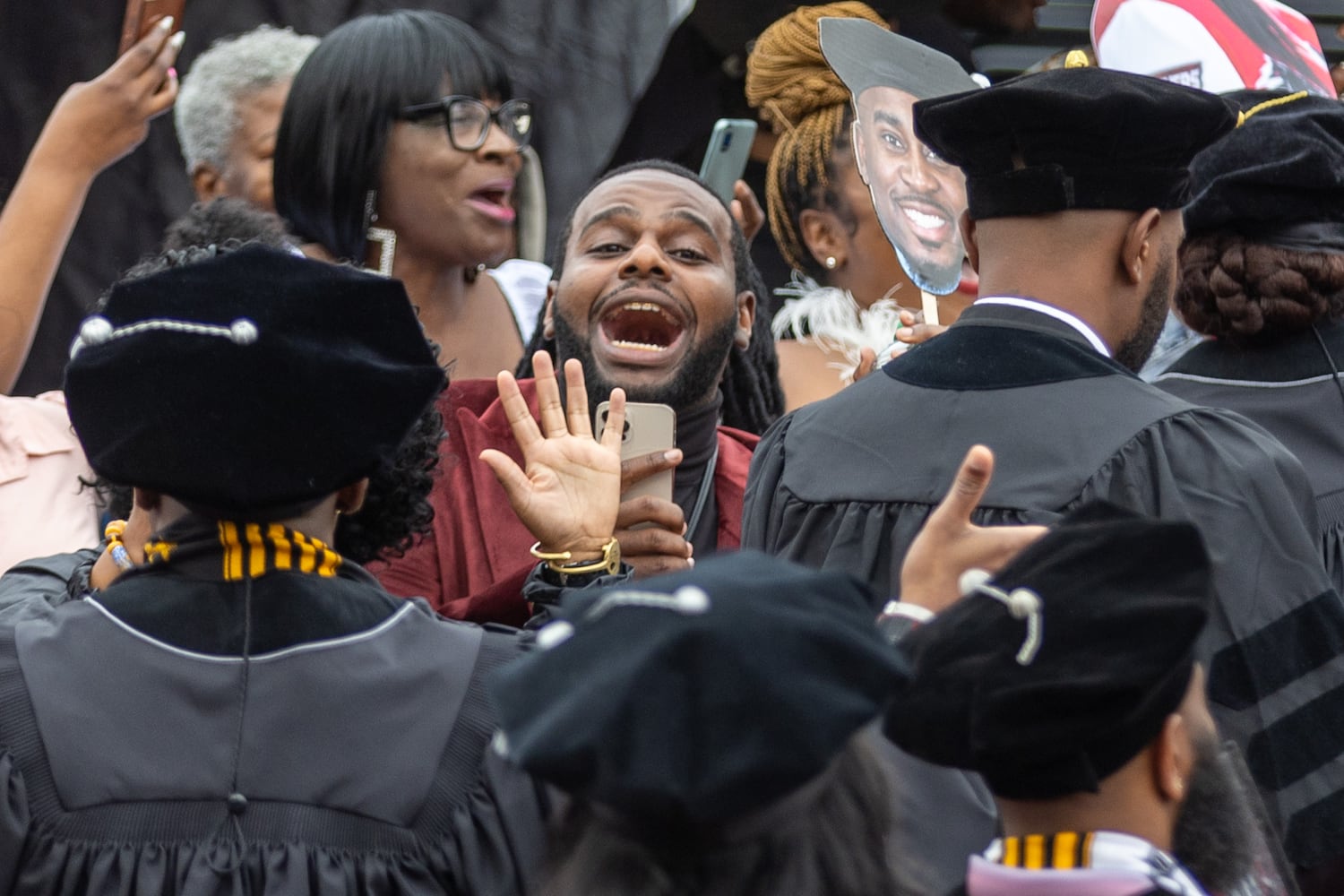 Clark Atlanta University graduation photos