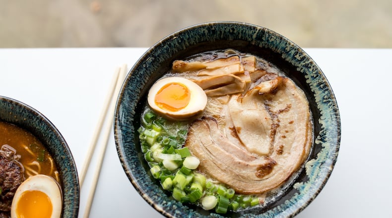 Ramen Station Tonkotsu Ramen. Photo credit- Mia Yakel.