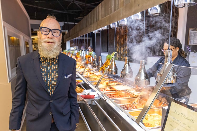 Louis Squires opened the Magnolia Room eight years ago after purchasing the equipment from the now-closed S&S Cafeteria on Chamblee Tucker Road. (Phil Skinner for the AJC)