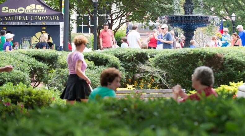 The Marietta Square, as seen in 2014. FILE PHOTO