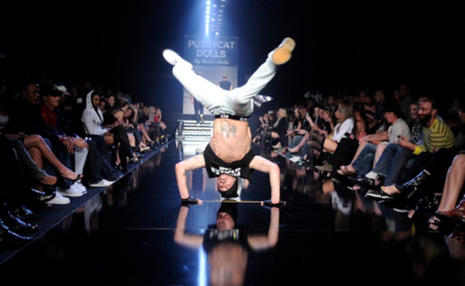 Pussycat Dolls live on the runway