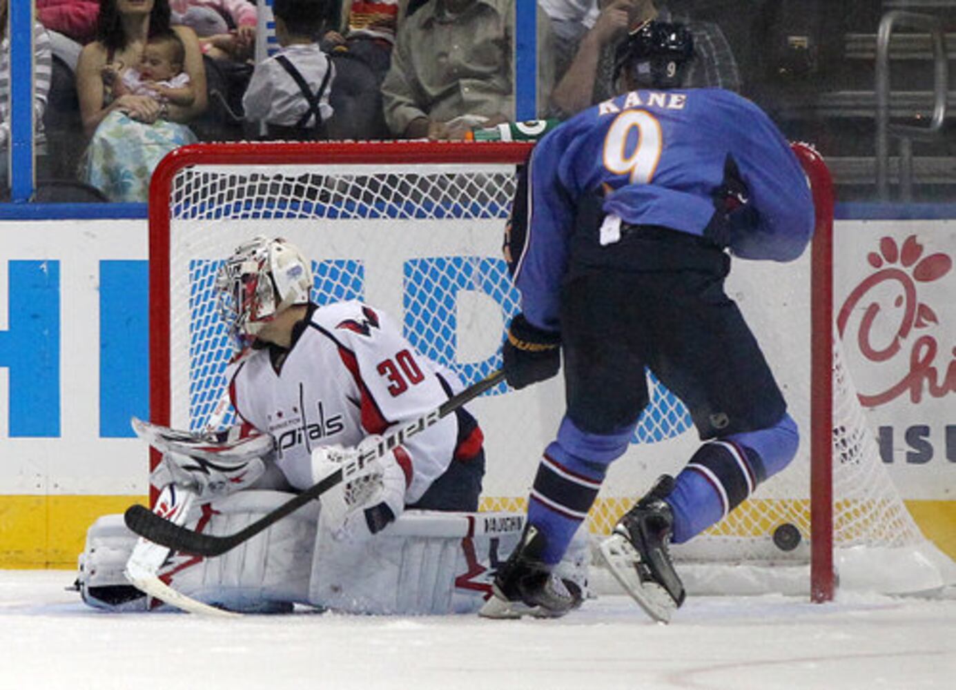 Thrashers vs. Capitals 10-08-10