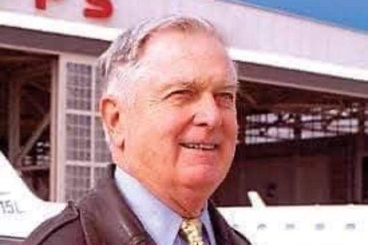 Pat Epps founded Epps Air Service with his brothers at DeKalb-Peachtree Airport in 1965. The fixed-base operator sold, fueled, chartered, stored and managed airplanes at the airport as Epps Aviation until it was sold in 2023. (Courtesy of the Epps family)