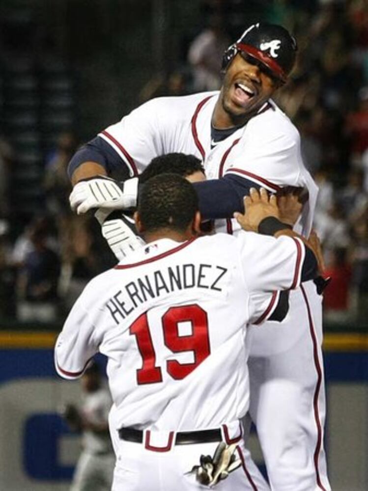 Nationals at Braves, Aug. 18, 2010