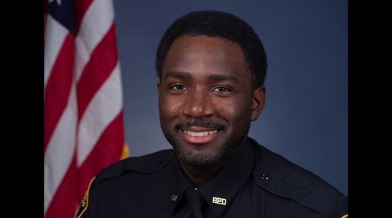Brookhaven Officer Joel Coward