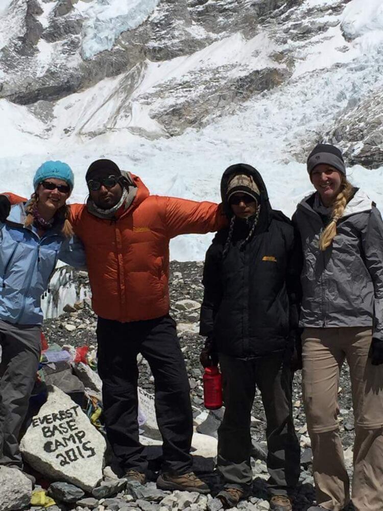 IMAGES: Charlotte woman on Mt. Everest during massive earthquake
