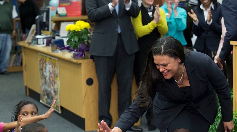 Meria Carstarphen says Atlanta Public Schools has to tell parents what it has to offer.