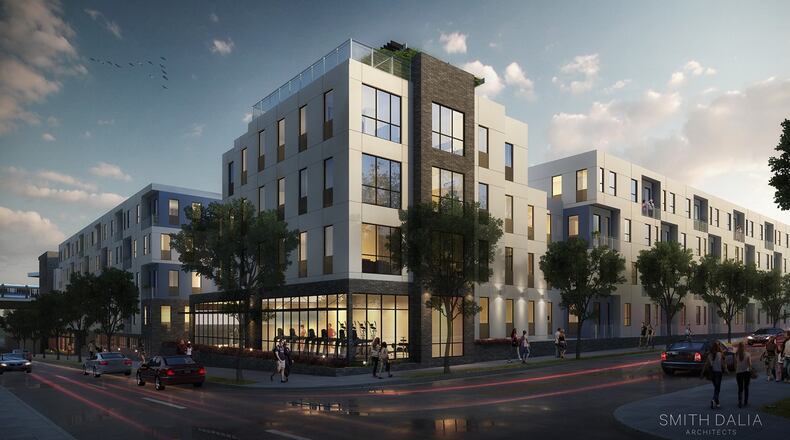 A rendering of what the King Memorial Station development might look like. Courtesty of MARTA