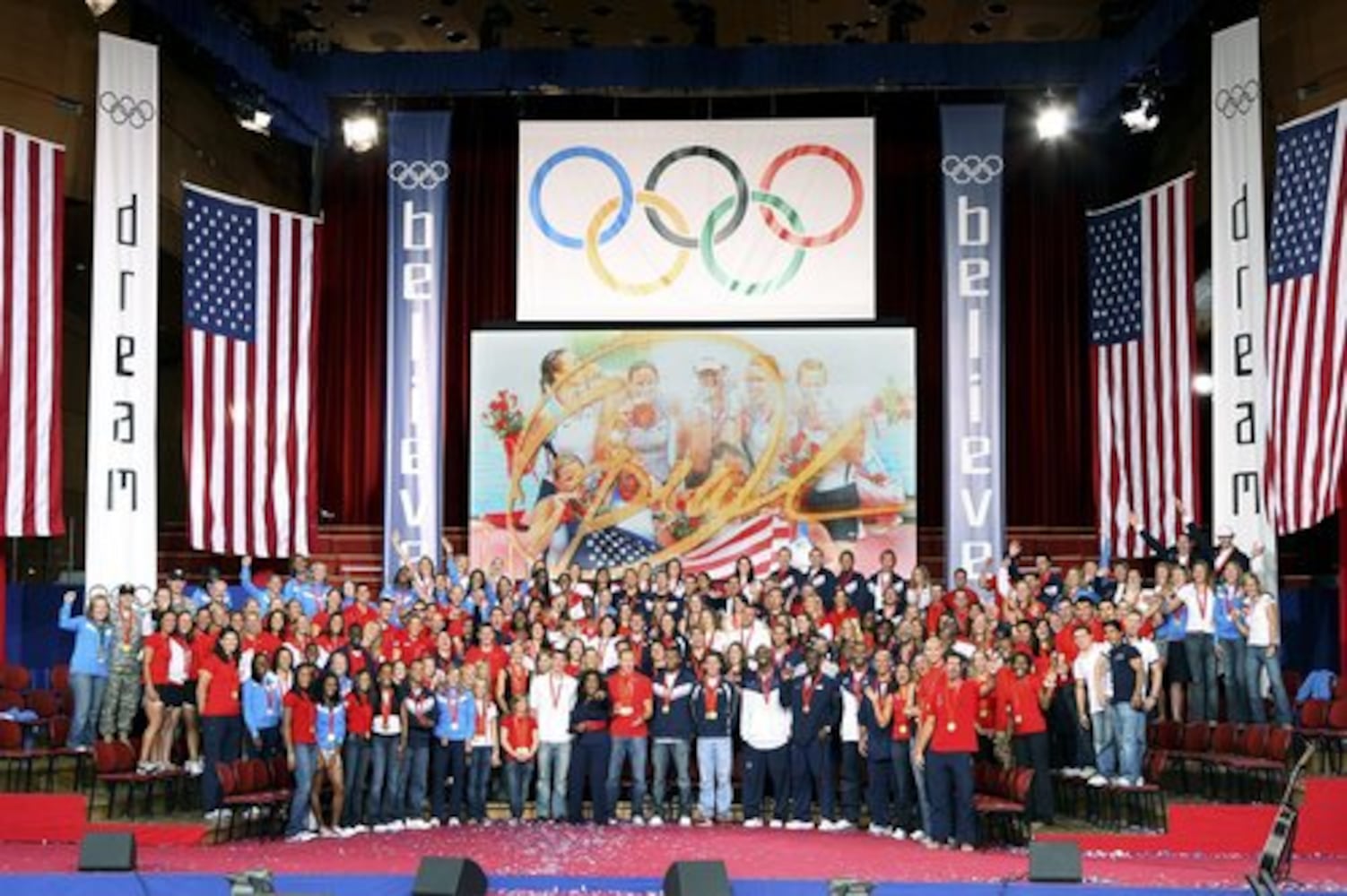 Olympians get love from Oprah