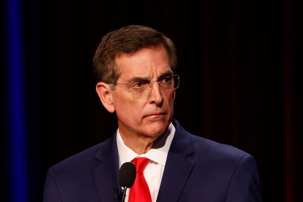 Republican candidate for governor Brad Raffensperger, Georgia's Secretary of State. (Arvin Temkar/AJC)