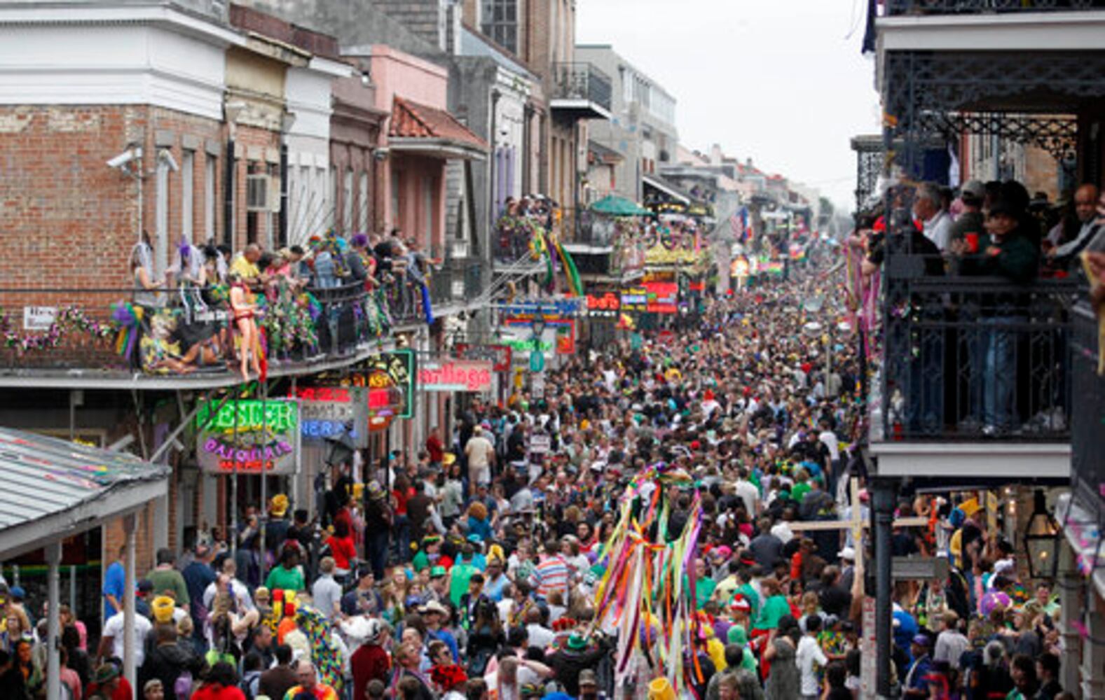 Fat Tuesday in New Orleans