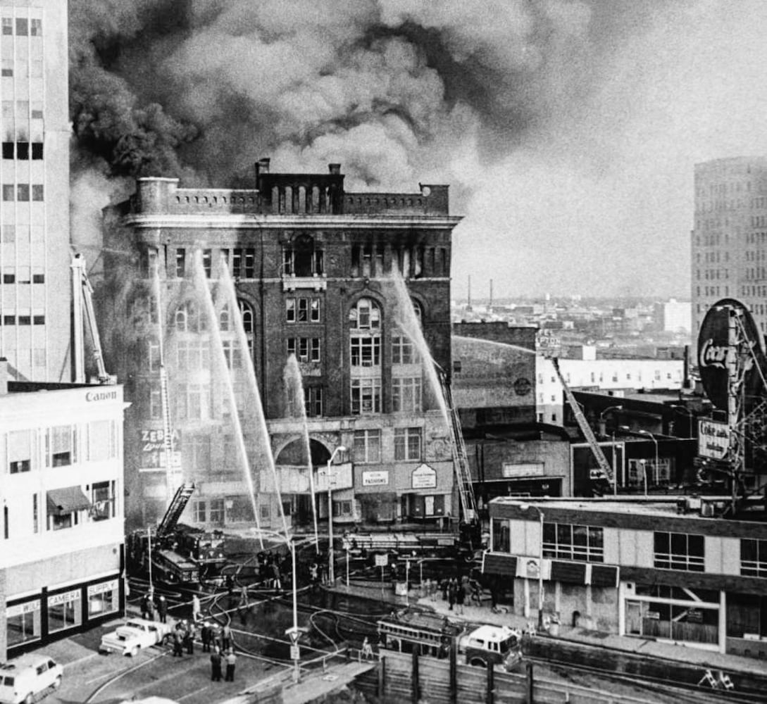 Fires and firefighters in Atlanta