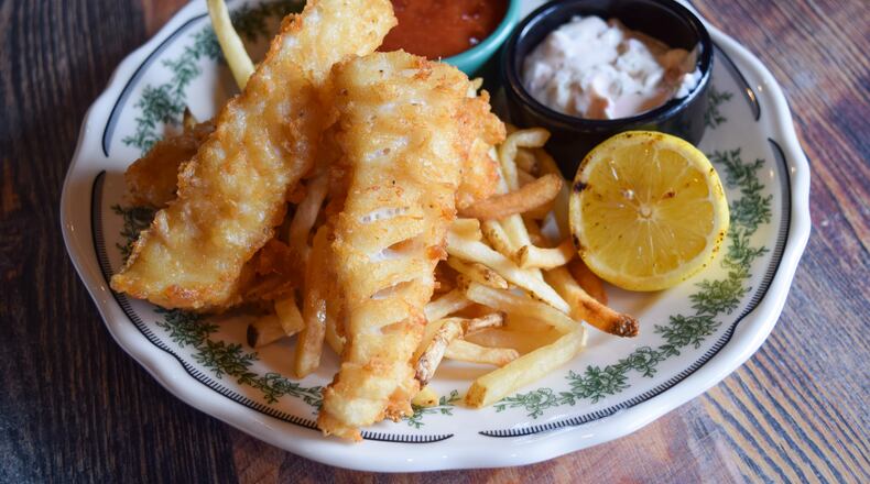 Fish & chips at Hudson FC. / Photo by Tori Allen PR
