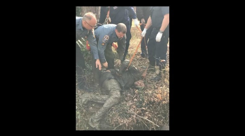 Anthony Hines was captured after running from police for more than a year. (Credit: Gwinnett County Police Department)