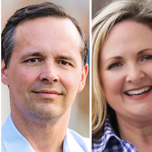 Republican candidates for Georgia's 11th Congressional District are (from left) Rob Adkerson, John Cowan and Tricia Pridemore.