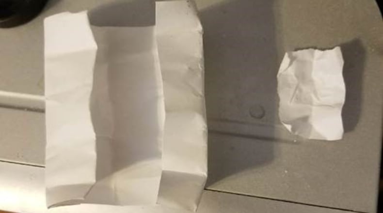 Gwinnett County police are investigating two drug overdoses which occurred within an hour of each other in the same neighborhood. The drugs were packaged in paper folded into envelope shapes.