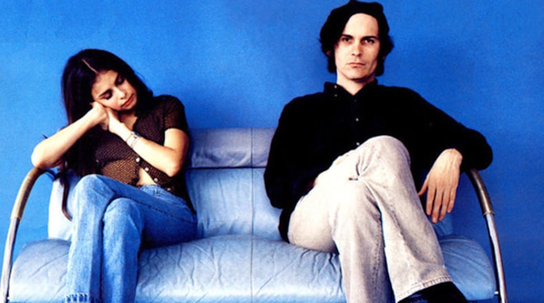 David Roback, right, an acclaimed-but-reclusive guitarist who co-founded the 1990s alternative rock band Mazzy Star alongside singer Hope Sandoval, has died, according to reports. He was 61.
