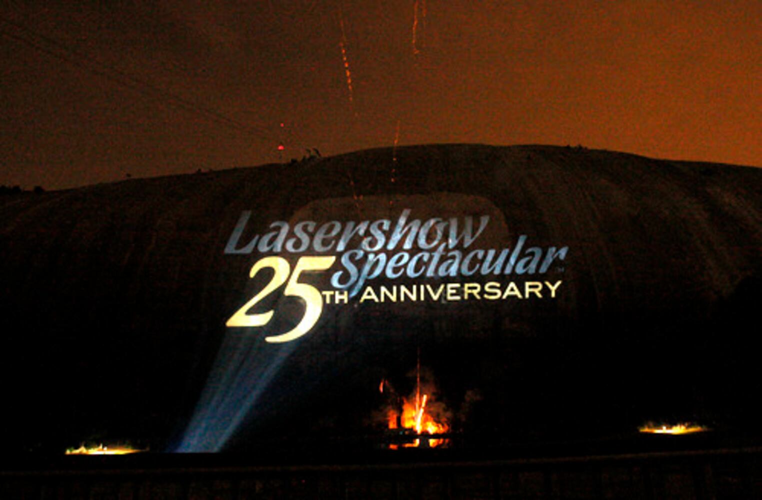 Stone Mountain Laser Show's different look