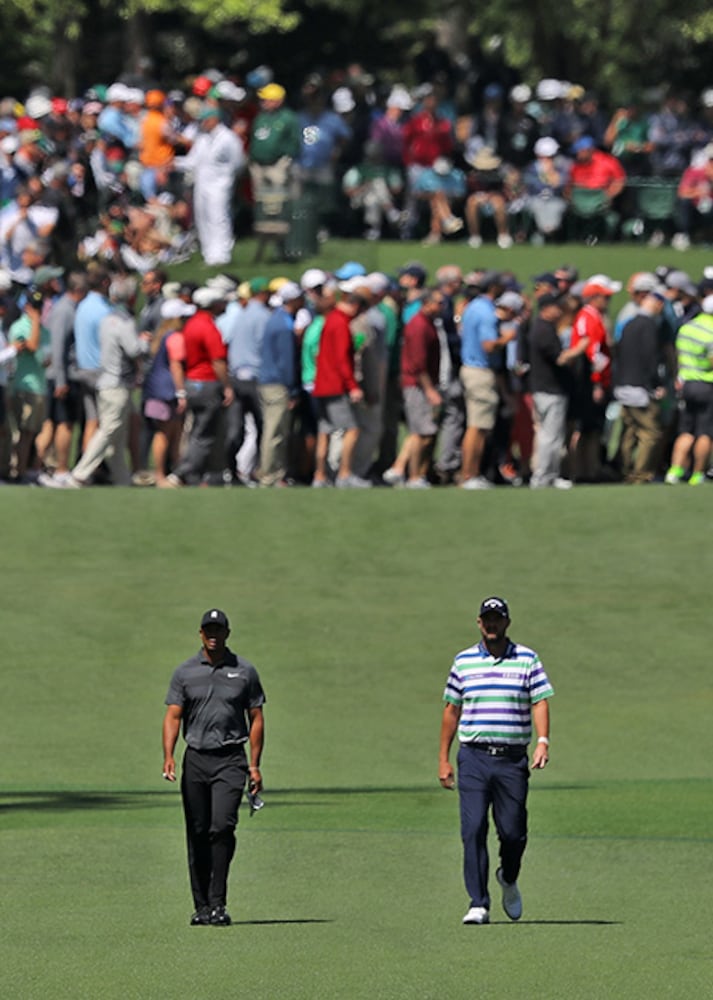 2018 Masters Tournament: First round play