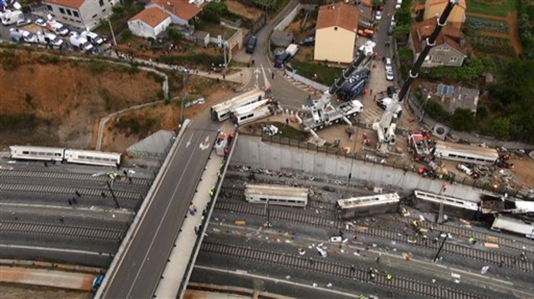 Spain Train Derailment