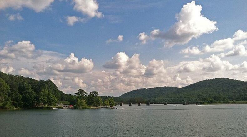 Red Top Mountain State Park is located on Allatoona Lake, so water sports are a popular activity.