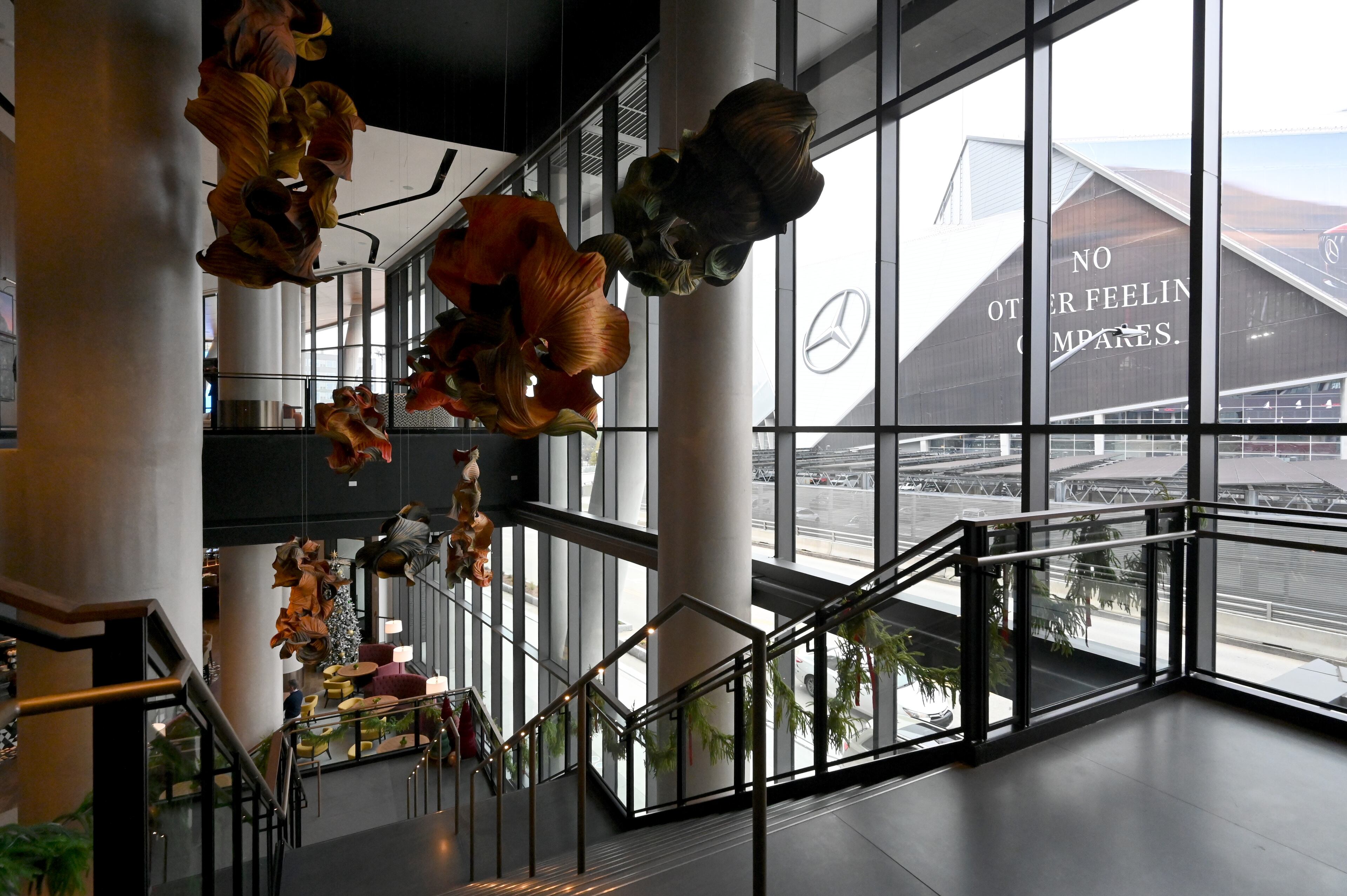 View from Hotel Phoenix during an exclusive tour, Thursday, Dec. 4, 2025, in Atlanta. (Hyosub Shin/AJC)