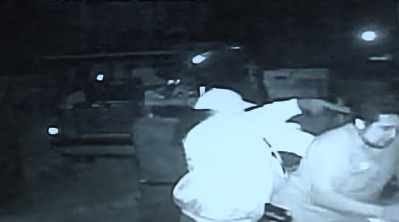 Surveillance footage shows Jesus Ruiz being forced inside his Cobb County home at gunpoint May 4.
