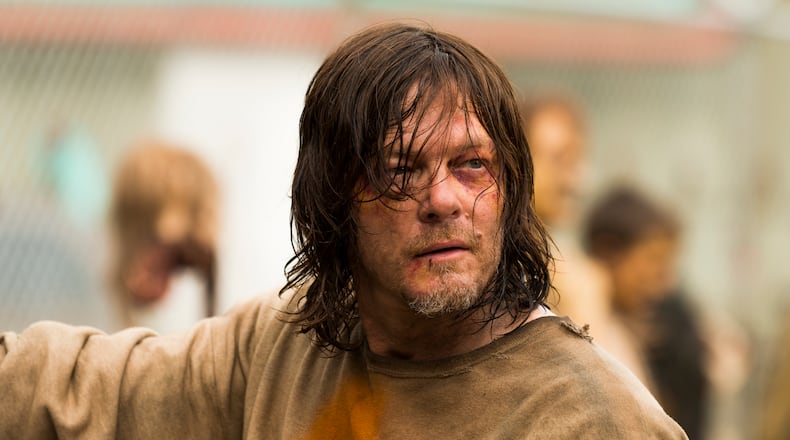 Norman Reedus as Daryl Dixon - The Walking Dead _ Season 7, Episode 7 - Photo Credit: Gene Page/AMC