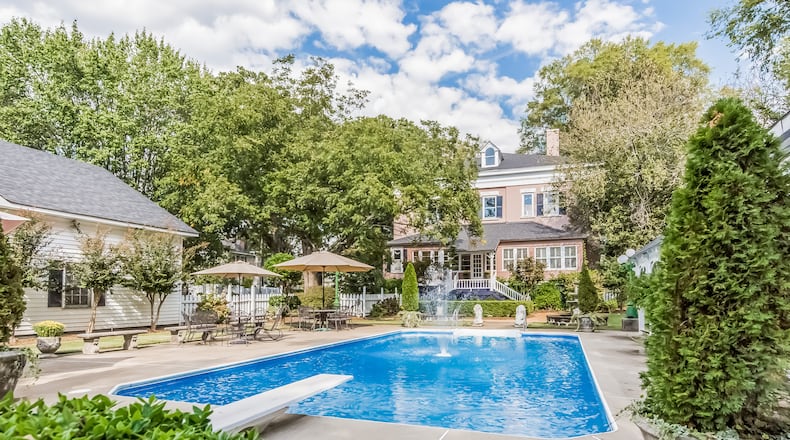Views of the historic Greek Revival home at 303 Kennesaw Ave. in downtown Marietta. The property is selling for $2.9 million. Photos courtesy of Live Love Atlanta, which is handling the sale.